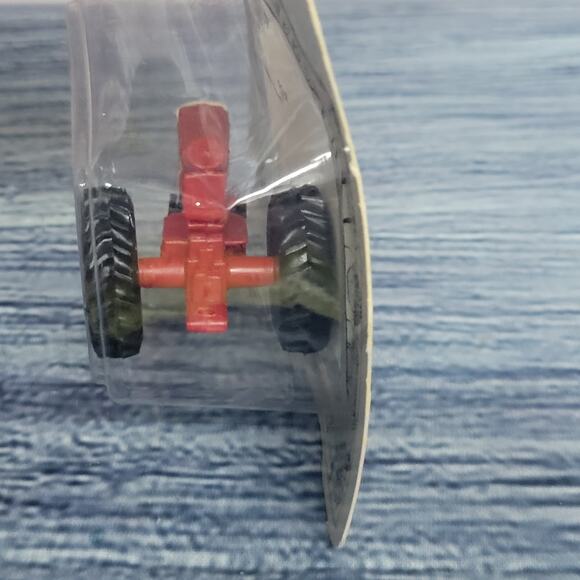 Vtg 1988 Scale Models 1/64 Scale Cockshutt 1855 n/frontend tractor plastic red - Picture 8 of 9